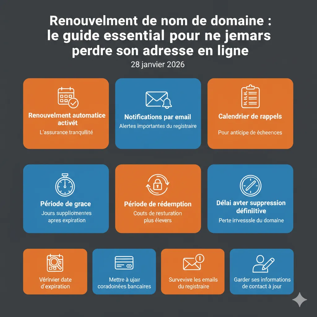Comment protéger son nom de domaine : guide sécurité 2026