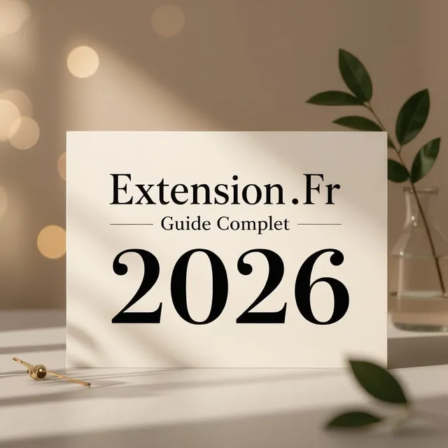 Extension .fr: guide complet 2026