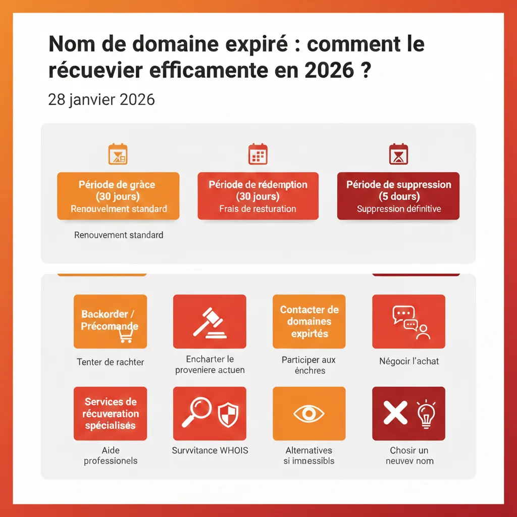 Renouvellement nom de domaine : guide complet et automatique